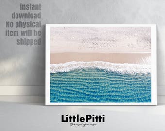 Beach decor, coastal decor, beach print, beach photography, coastal home decor, beach cottage decor, hawaiian decor, sea decor, beach photo