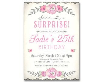 Invitation Print Company By Partyroyale On Etsy