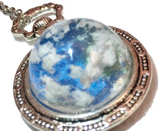 Necklace - Clouds floated in the sky