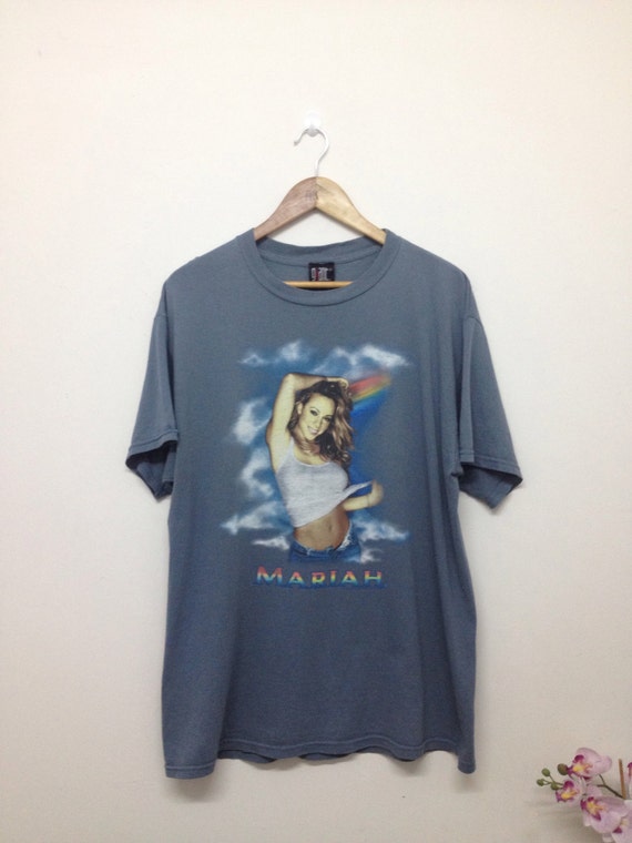 mariah carey t shirt rainbow