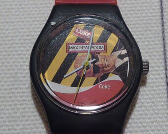 Vintage Coke Watch Max Headroom
