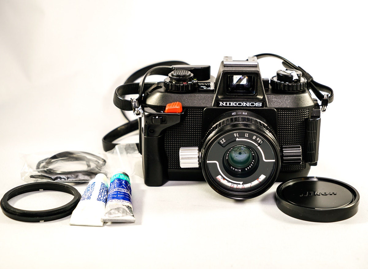 Brand New NIKONOS IVA Underwater Film Camera with WNikkor 35mm F/2.5