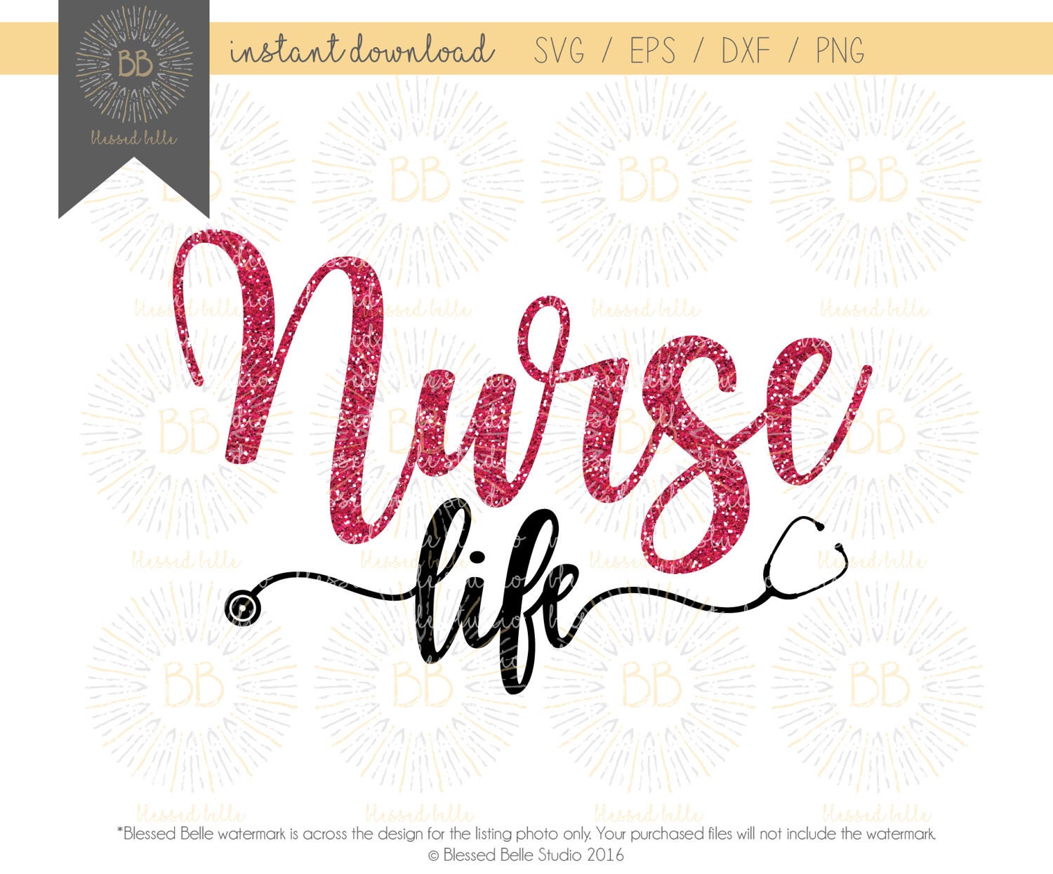 Download Nurse Life SVG nurse SVG svg eps dxf png file