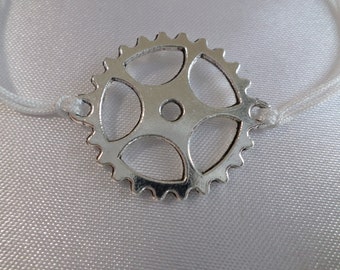 Steampunk bracelet - gear
