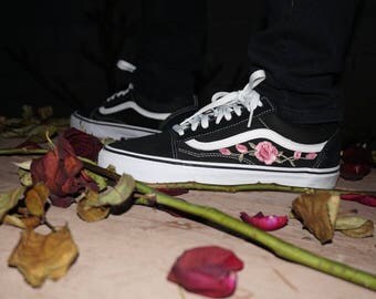 Custom Rose Vans