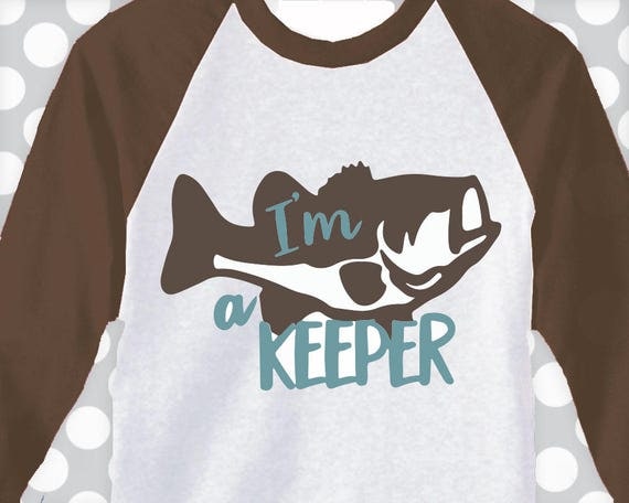 I'm a keeper svg Fishing svg bass svg fish svg Bass