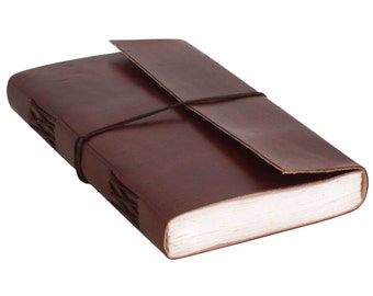 Gusti leather 'Sophia' book notebook diary