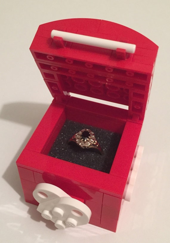 LEGO Wedding Ring Box Wedding Ring Valentine Ring Engagement