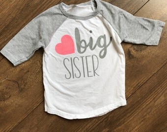 Big sister shirt
