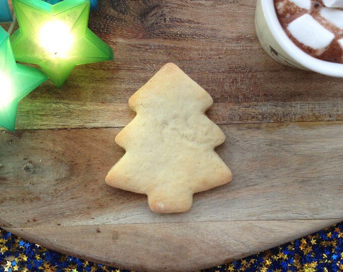 Christmas tree cookie cutter. Fir-tree cookie cutter. Christmas cookie cutter