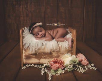 Newborn bed prop