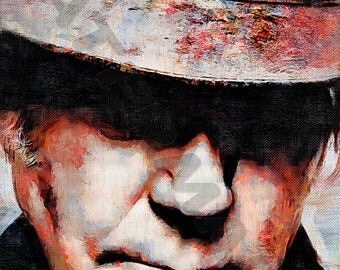 Neil Young Art Print - Oil Painting Poster LFF0134