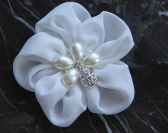 Hair Flower Clip/ Bridal Flower Hair Clip/ Wedding Hair Accessories/ Wedding Hair Flower Clip/ Bridal Headpiece/ Hair Piece Wedding