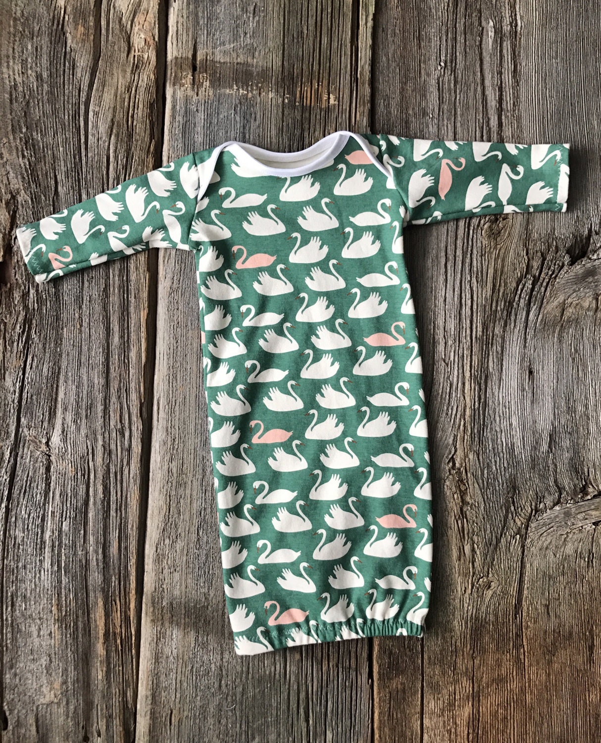 organic infant gowns