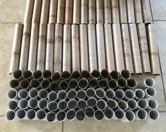 150 Assorted Paper towel and toilet paper rolls