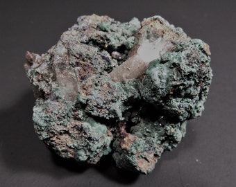 Malachite on Quartz w/ Azurite