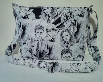 HARRY POTTER Zippered Shoulder/Crossbody Purse