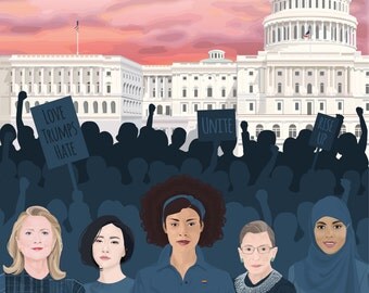 Bundle - Women's March on Washington - 3 Digital Files