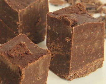 Deep Chocolate Fudge - Traditional Handcrafted, Organic, Vegan, Lactose Free and Delicious