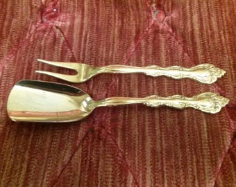 International Silverplate Fork And Spoon