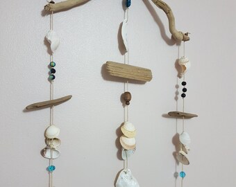 Curly driftwood mobile