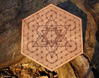 Metatron's cube / Asanoha - Crystal Grid