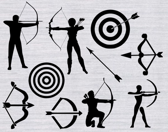 Download Archery SVG Bundle Bow and Arrow SVG Archery clipart svg