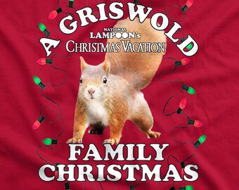 christmas squirrel t shirt