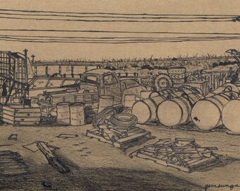 Custom Location Drawing Commission