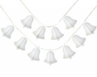 Decadent Decs White Honeycomb Bells