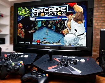 MAME Hyperspin Ultracade Arcade Machine PC Plays 30K+ Games