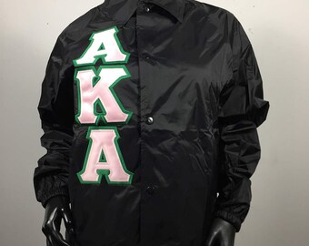 Alpha Kappa Alpha Line Jacket Crossing Jacket AKA Sorority
