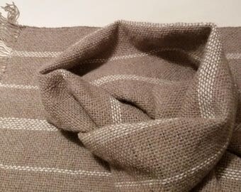 Sciarpona di alpaca (Telaio)