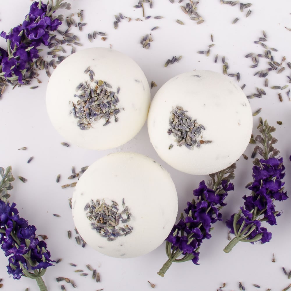 Lavender Bath Bomb Gift Set Aromatherapy Bath Bombs Set Of