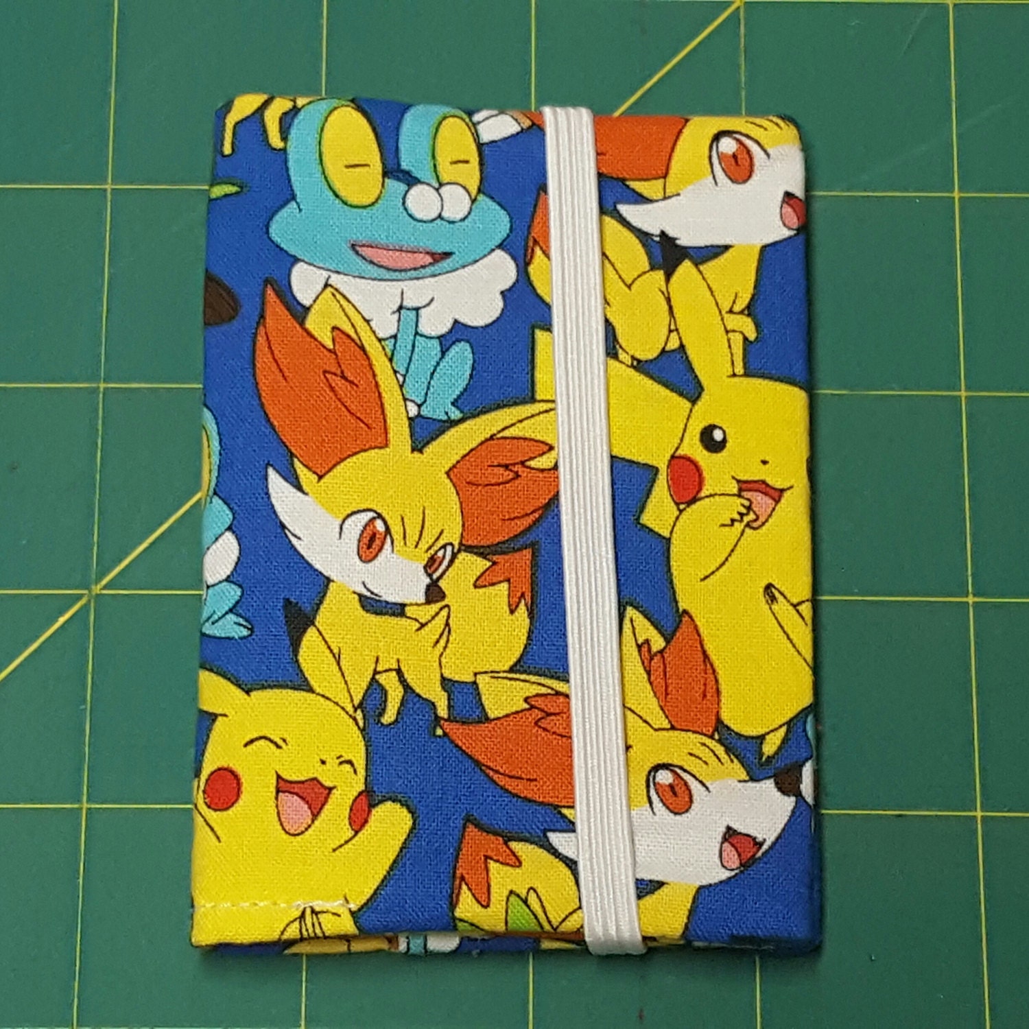 Pokémon Card Keeper Holder or Wallet with Elastic Closure