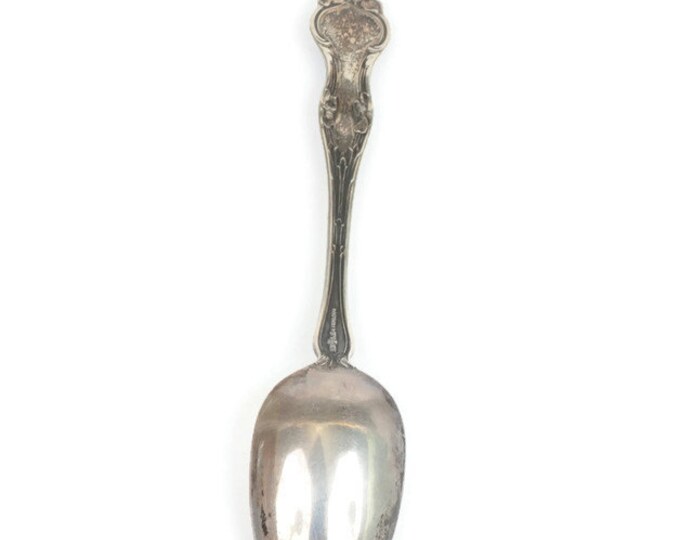 Antique R Wallace and Sons Sterling Teaspoon Violet Pattern