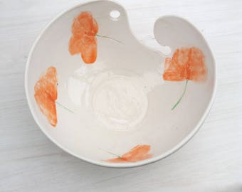 Yarn Bowl - Knitting bowl - Knitting Gifts - Ceramic Yarn Bowl - Crochet Bowl - Yarn Holder - Wool Holder - Wool Bowl - Gifts for Knitters