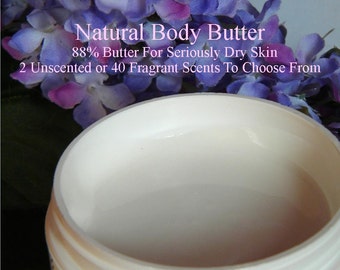 Body Butter, Natural Body Butter, Shea Body Butter, Homemade Body Butter, Unscented Body Butter, Scented Body Butter, Very Dry Skin Care