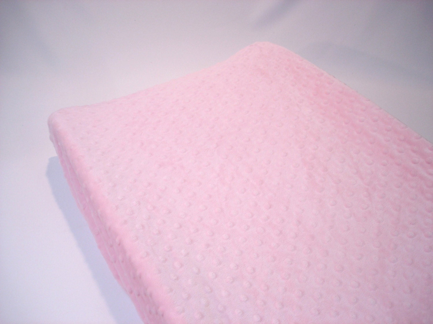 Pink Changing Pad Cover Blush