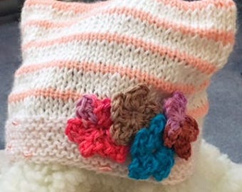 Newborn Baby Girl Pixie Hat