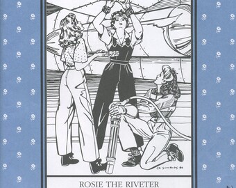 Rosie The Riveter, Folkwear Pattern 240