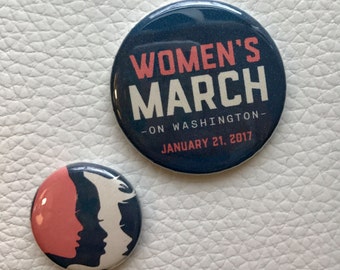 Women's March memorabilia pin set