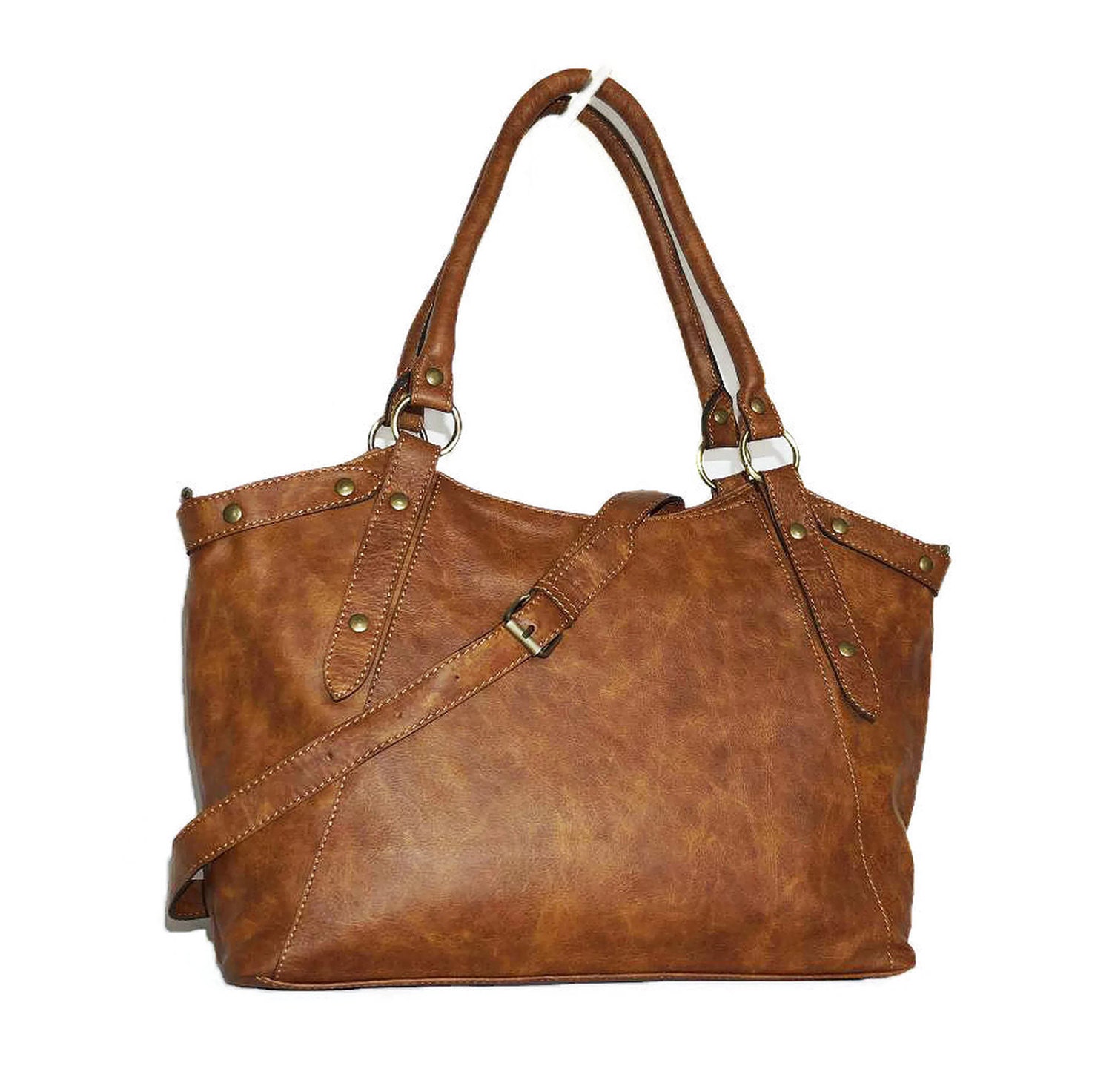 RUSTIC Leather Bag Leather Bag Handbag Tote by ChicLeather
 Rustic Leather Purses