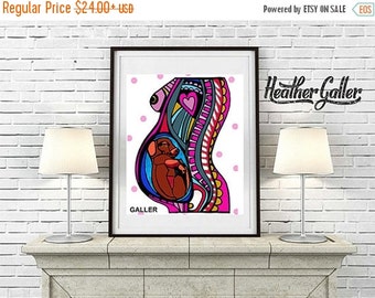 50% Off Today- Dachshund Art, Dachshund print, Dachshund Painting, Dachshund Gift, Doxie Dachshund Abstract, Dachshund Decor
