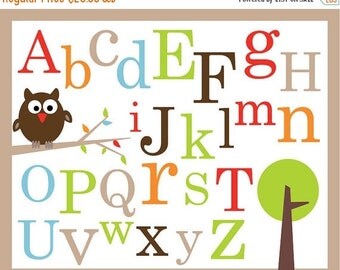 alphabet in nature etsy