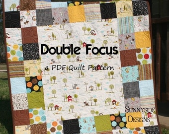 Layer Cake Quilt Pattern PDF File Stepping by SunnysideFabrics
