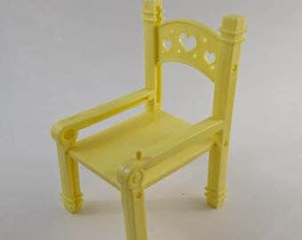 Vintage My Little Pony - Yello High-Chair - Baby Lickety Split - good condition