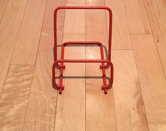 Orange Vintage Wire Cookbook Book Stand