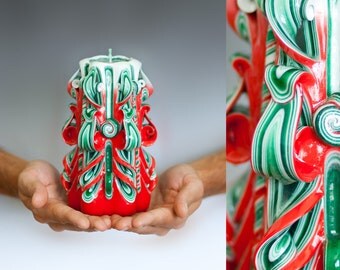 Christmas gift - Unique Christmas candle - Medium candle