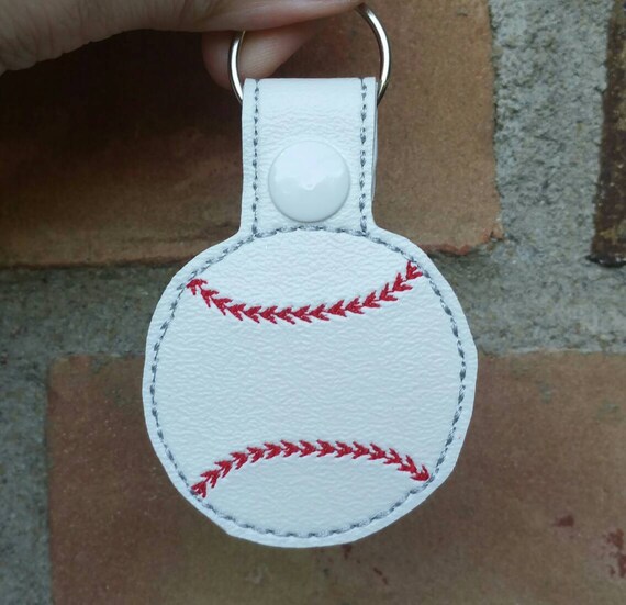 Baseball Keychain Baseball Love Baseball Bag Tag